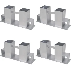 Aides à empiler le bois de chauffage 34 x 10 x 15 cm acier – vue principale