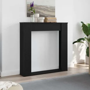 Habillage de cheminée 100 x 20 x 100 cm bois d'ingénierie – vue principale