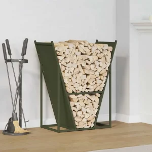 Range-bûches en V 69,5 x 35 x 81 cm acier thermolaqué – vue principale